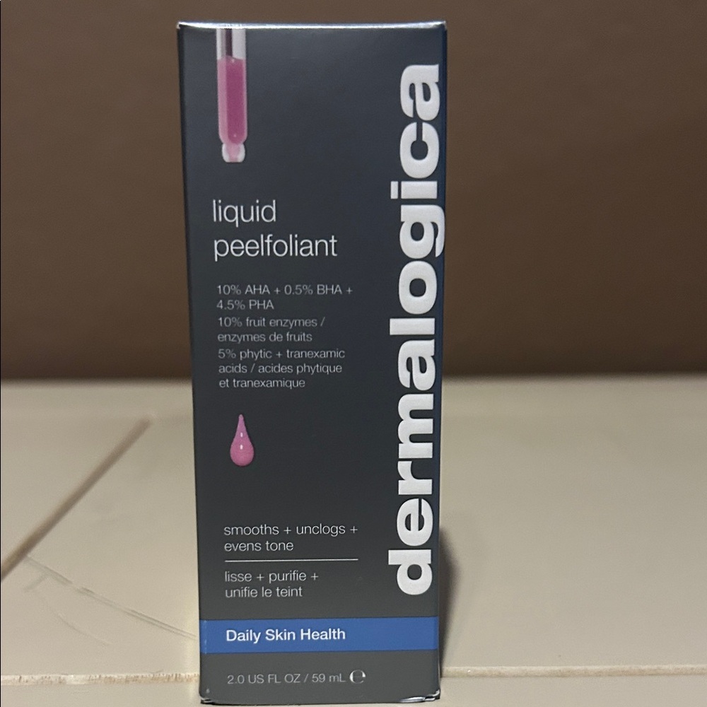Dermalogica Liquid Peelfoliant - Black and Pink
